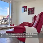 Апартаменты Nordseeblick! Penthouse De Wied *