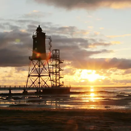 Nordseeblick! Penthouse De Wied アパート ヴルスター・ノルトゼーキュステ