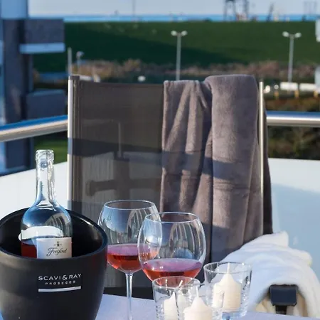 شقة Nordseeblick! Penthouse De Wied *