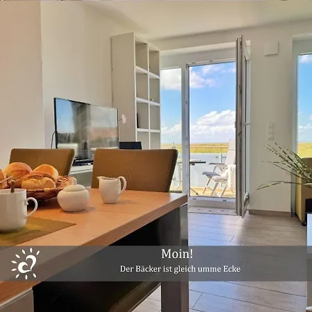 Nordseeblick! Penthouse De Wied
