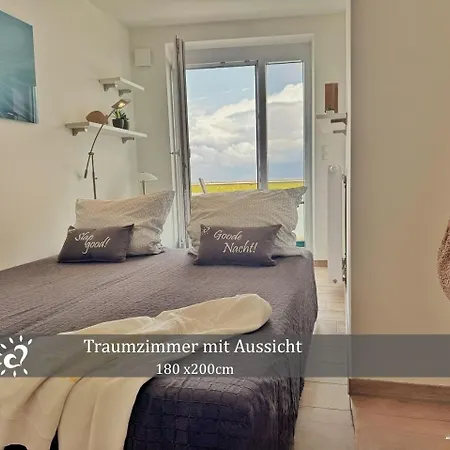Nordseeblick! Penthouse De Wied アパート ドルム・ノイフェルト