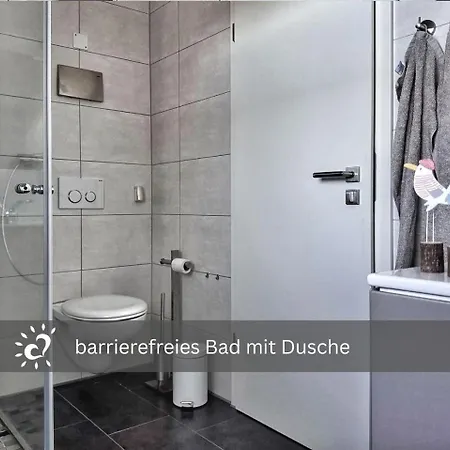 アパート Nordseeblick! Penthouse De Wied *